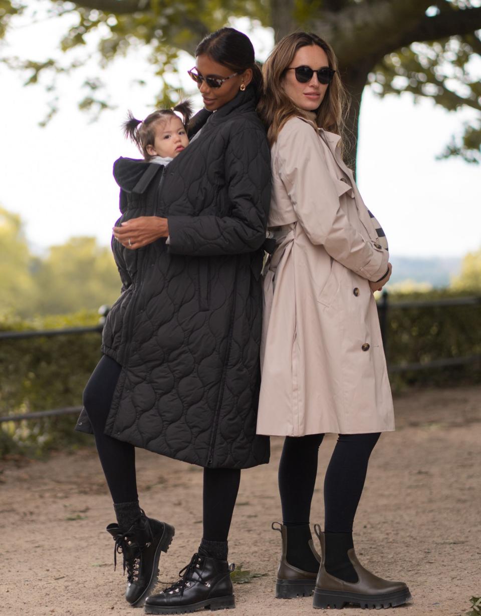 Quilted 3 In 1 Maternity &amp; Babywearing Coat | Women Seraphine Coats &amp; Jackets