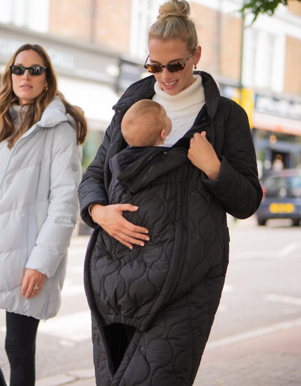 Quilted 3 In 1 Maternity &amp; Babywearing Coat | Women Seraphine Coats &amp; Jackets