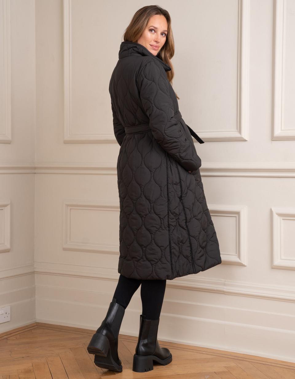 Quilted 3 In 1 Maternity &amp; Babywearing Coat | Women Seraphine Coats &amp; Jackets