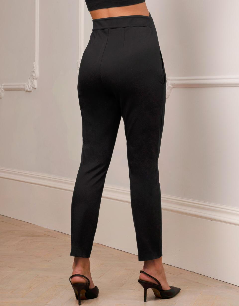 Slim Leg Black Maternity Pants | Women Seraphine Trousers &amp; Skirts