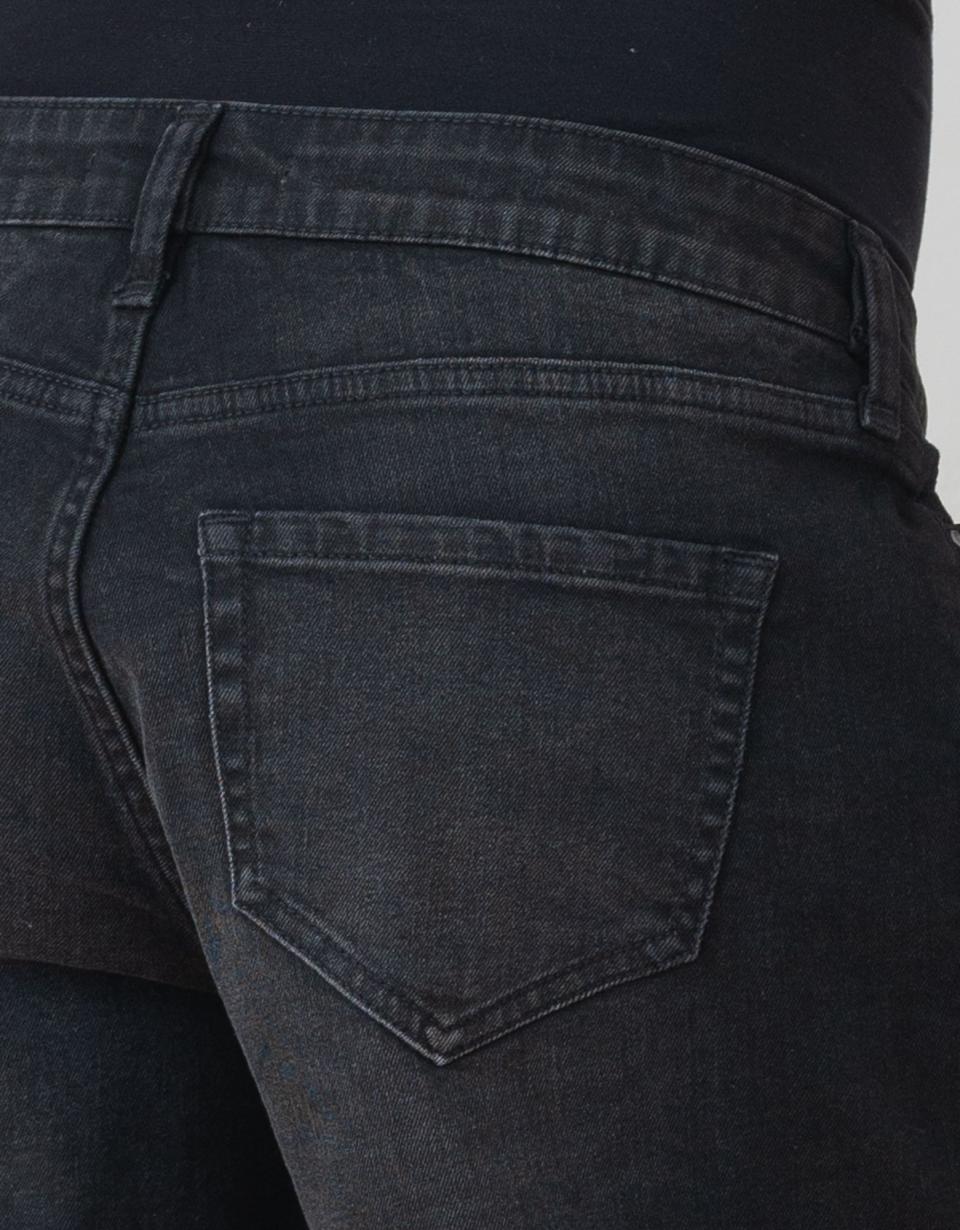 Stretch Denim Over Bump Maternity Shorts | Women Seraphine Shorts