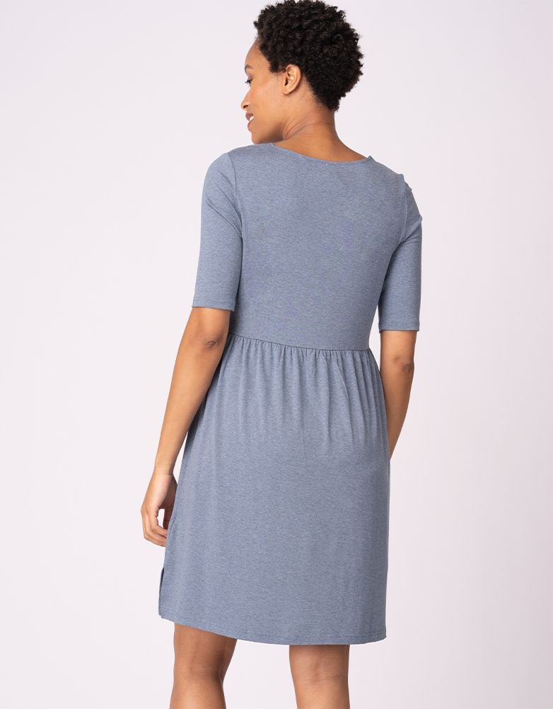 Stretch Jersey Maternity &amp; Nursing Nighties – Twin Pack | Women Seraphine Sleepwear