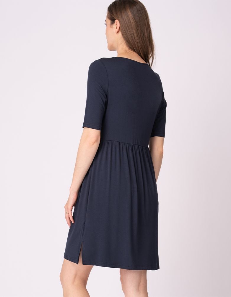 Stretch Jersey Maternity &amp; Nursing Nighties – Twin Pack | Women Seraphine Sleepwear