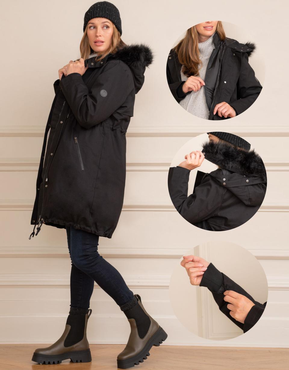 Sub-Zero 3 In 1 Maternity Parka | Women Seraphine Coats &amp; Jackets