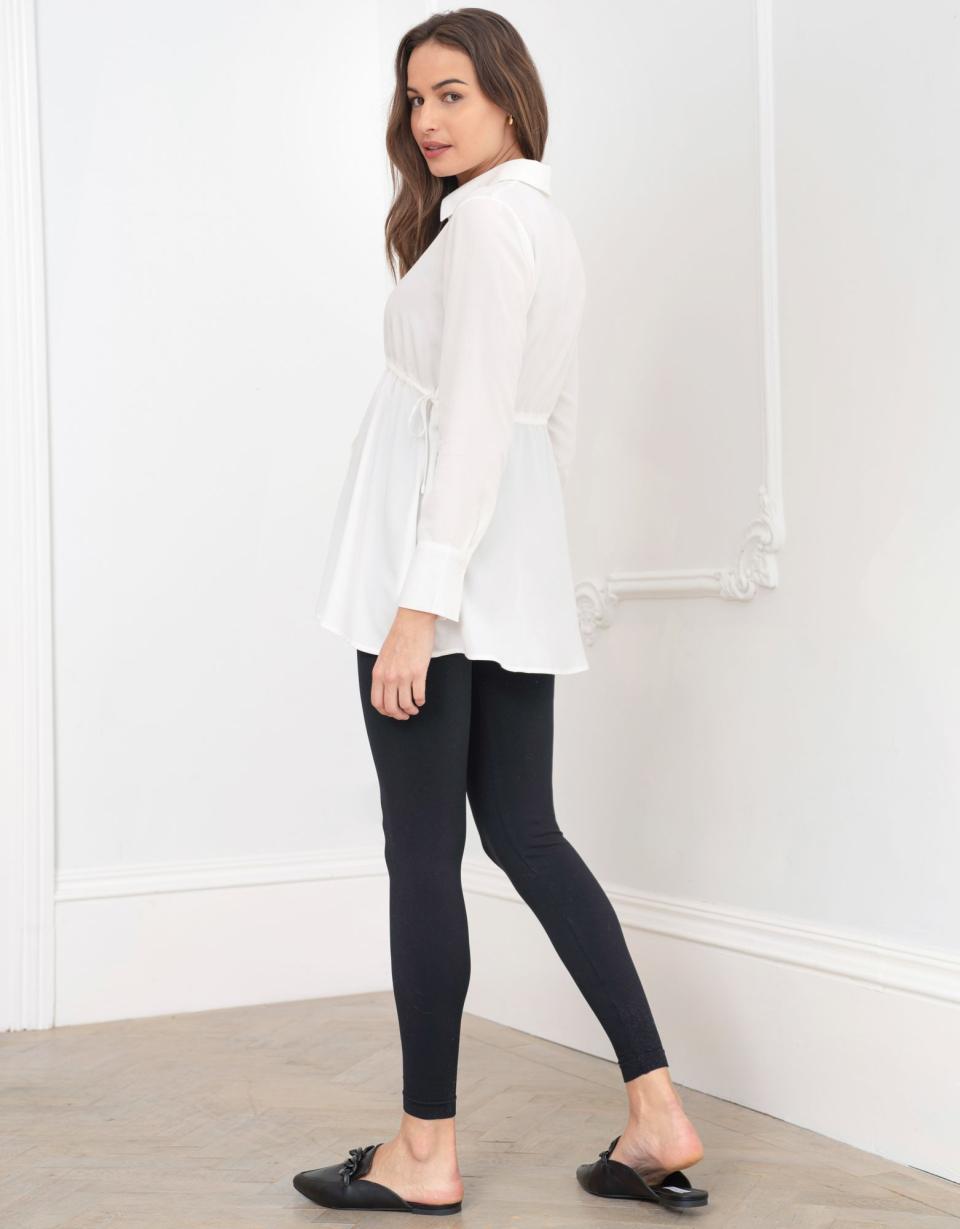 Tailored Maternity Shirt | Women Seraphine Tops