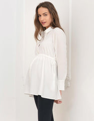Tailored Maternity Shirt | Women Seraphine Tops