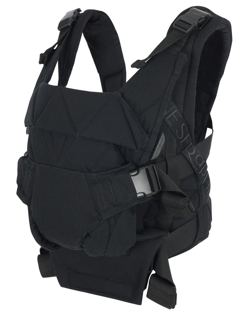 The CARIPOD™ Baby Carrier - Black Cotton Canvas | Baby Seraphine CARIPOD™