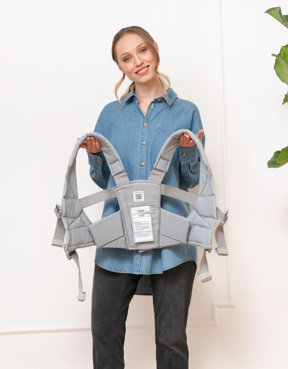The CARIPOD™ Baby Carrier – Grey Marl Jersey | Baby Seraphine CARIPOD™