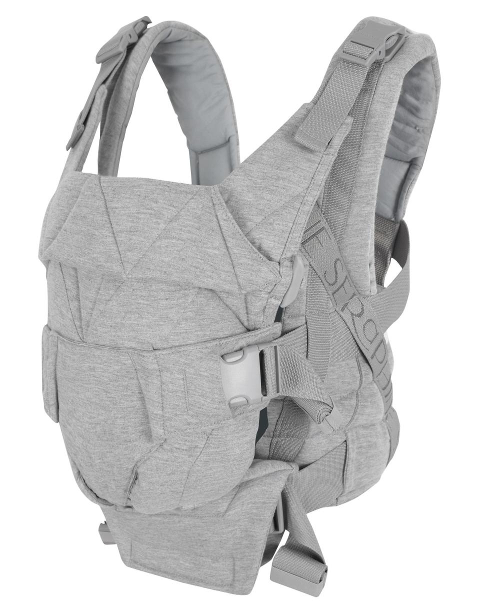 The CARIPOD™ Baby Carrier – Grey Marl Jersey | Baby Seraphine CARIPOD™
