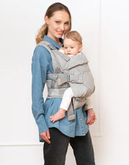 The CARIPOD™ Baby Carrier – Grey Marl Jersey | Baby Seraphine CARIPOD™
