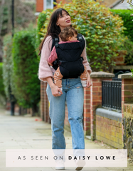 The CARIPOD™ Baby Carrier - Navy Cotton Canvas | Baby Seraphine CARIPOD™