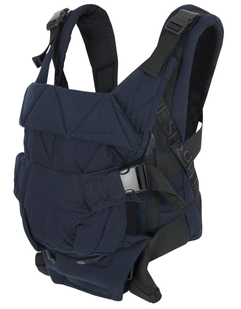 The CARIPOD™ Baby Carrier - Navy Cotton Canvas | Baby Seraphine CARIPOD™