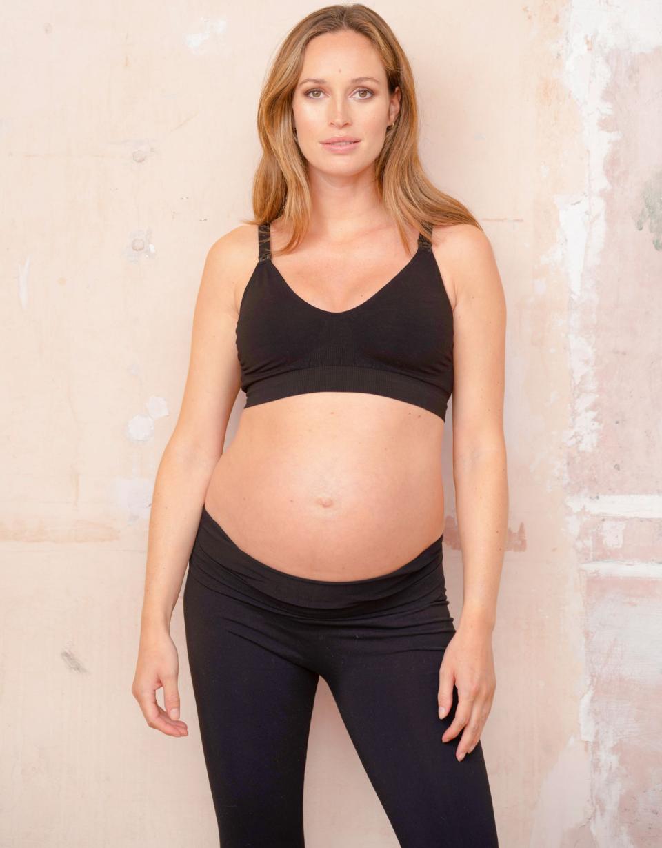 Twin Pack Bamboo Nursing Bras – Black &amp; White | Women Seraphine Kits &amp; Sets