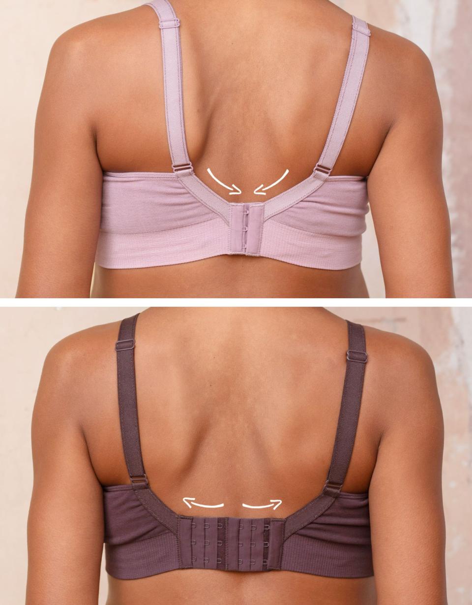 Twin Pack Bamboo Nursing Bras – Mocha &amp; Mauve | Women Seraphine Kits &amp; Sets