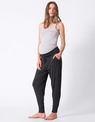 Twin Pack Maternity Lounge Pants – Grey &amp; Black | Women Seraphine Kits &amp; Sets