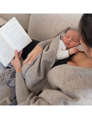 Two Tone Luxury Maternity &amp; Nursing Shawl Wrap Maternity | Women Seraphine Jumpers &amp; Knitwear